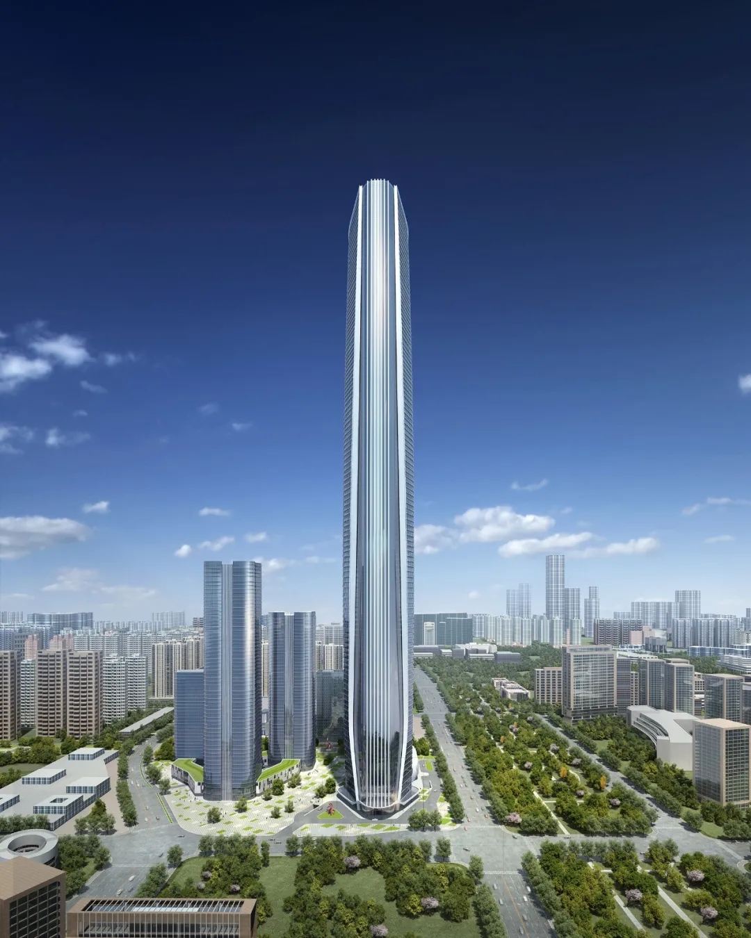 万达·西安one | wowa建筑设计事务所 -- 建筑畅言网